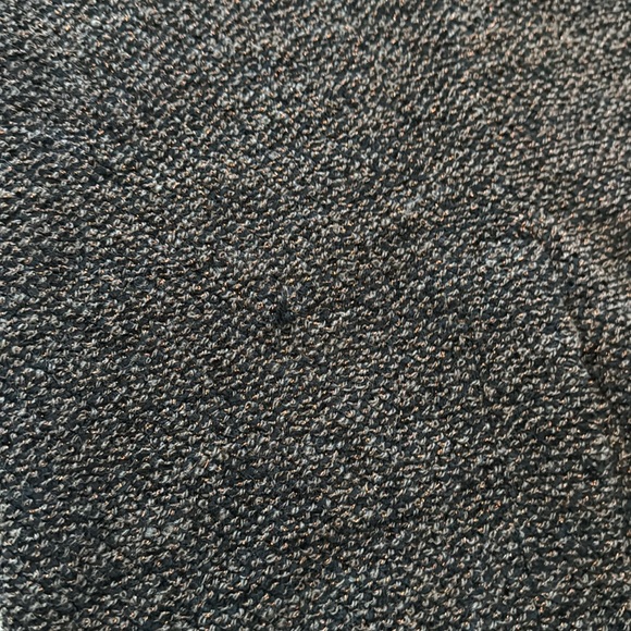 New Zara Brown Black Tweed Mock Neck Top Skirt Set S - Picture 9 of 12